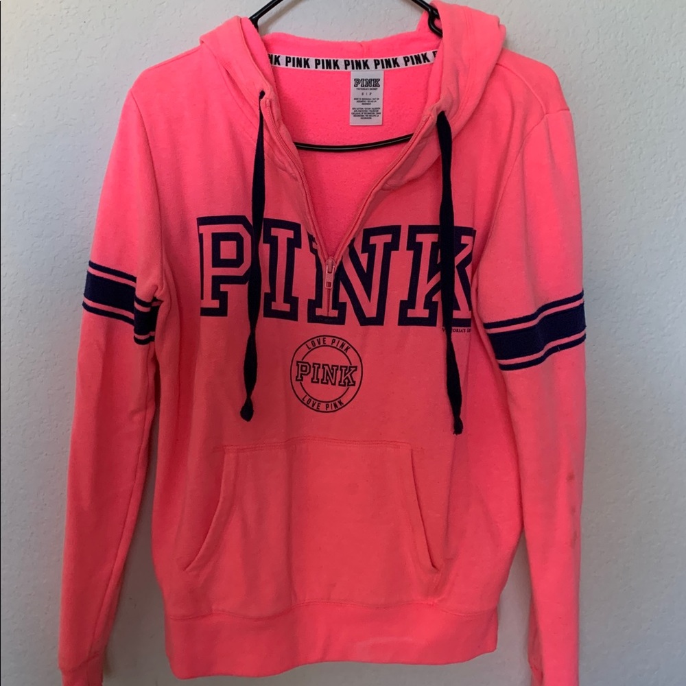 Pink hoodie